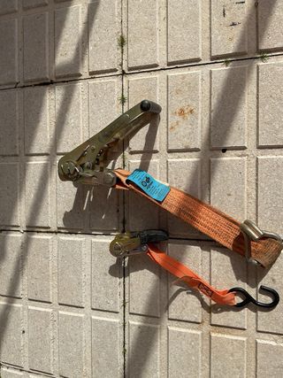 Correas de sujeción con trinquete