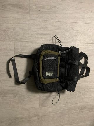 Mochila-bolso Desigual Negro y Verde