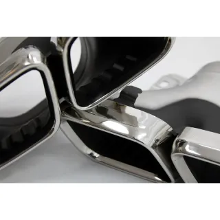 Difusor de paragolpes trasero para Mercedes Clase