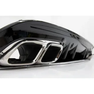 Difusor de paragolpes trasero para Mercedes Clase