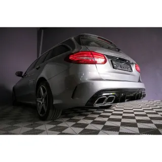 Difusor de paragolpes trasero para Mercedes Clase