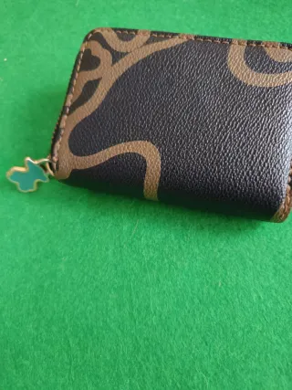 Monedero Tous Negro y Dorado