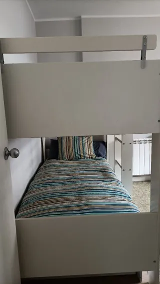 Litera blanca madera FLEXA