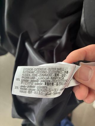 Blazer Zara Negro Mujer