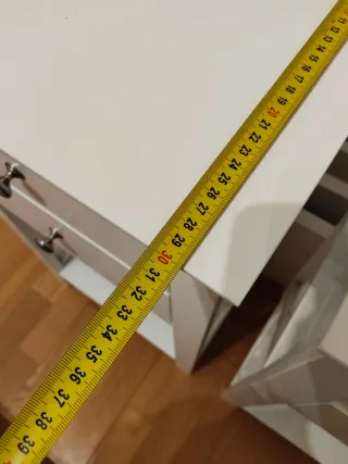 Lote 2 mesillas altas