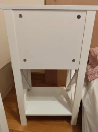 Lote 2 mesillas altas