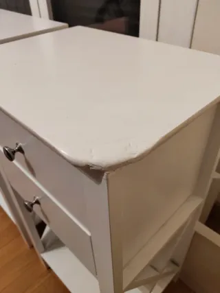 Lote 2 mesillas altas