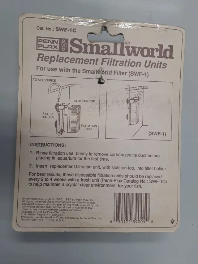 Recambios Filtro Penn Plax Smallworld (2 uds)