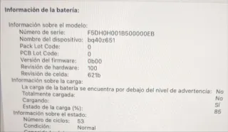 MacBook Pro 14 M3 Pro 36GB 1TB 53 ciclos