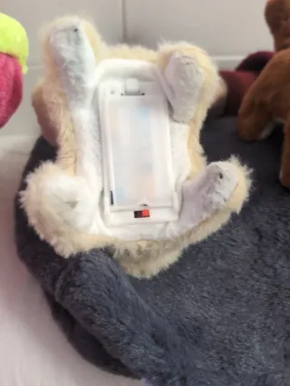 2 Peluches Perro Marrón y Beige