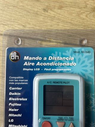 Mando universal aire acondicionado Electro DH nvo!