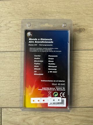 Mando universal aire acondicionado Electro DH nvo!