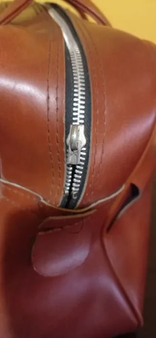 Bolso Viaje Adidas Vintage Marrón