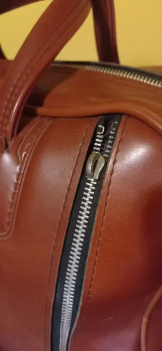 Bolso Viaje Adidas Vintage Marrón