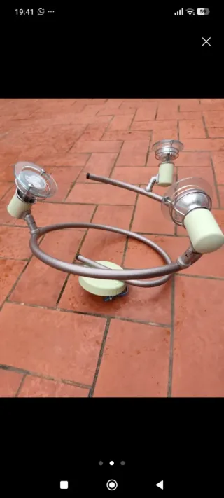 Lámpara espiral 3 bombillas
