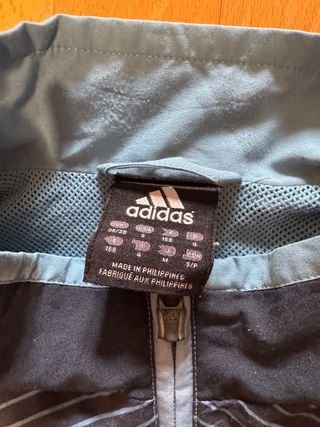 Chaqueta Adidas Azul y Blanca Talla S
