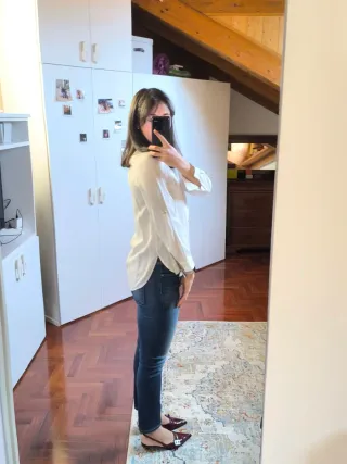 Camicia Imperial bianca in viscosa