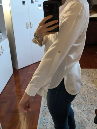 Camicia Imperial bianca in viscosa