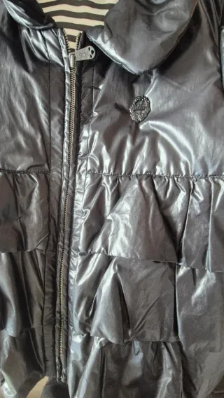 Abrigo impermeable Killah negro