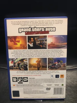 Grand Theft Auto Liberty City Stories PS2 PAL