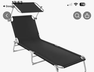 Hamaca Plegable Morada