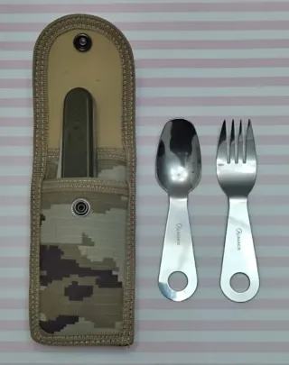 REBAJA: SET ALBAINOX CUBIERTOS CAMPING MILITAR