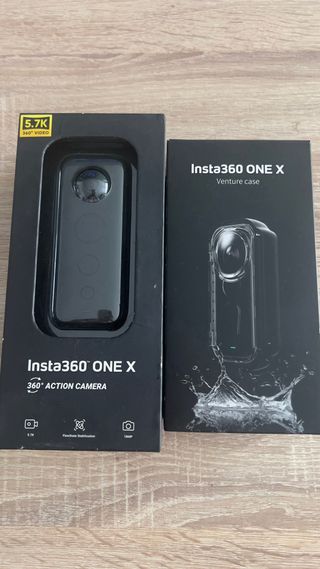 Insta360 ONE X Cámara 360 Negra