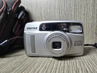 Pentax Espio 838G Fotocamera Argento