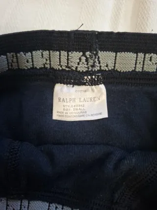 Tanga Uomo Ralph Lauren Nero