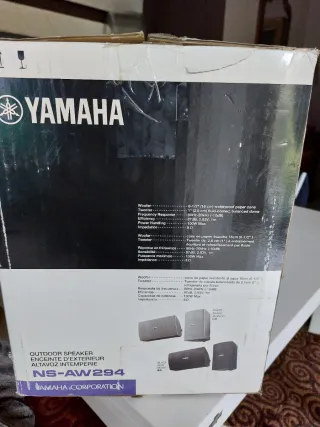 Yamaha NS-AW294 Casse Nere da Esterno
