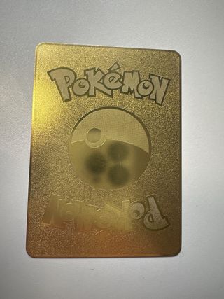 Carta Pokémon Froslass Dorada maciza