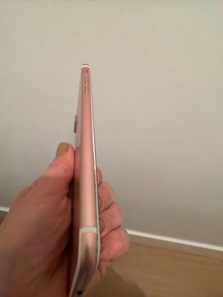 iPhone 7 Plus Rose Gold , cámara trasera dañada