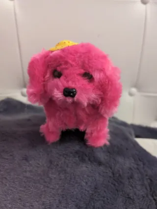 Lote peluches perros rosa y dálmata