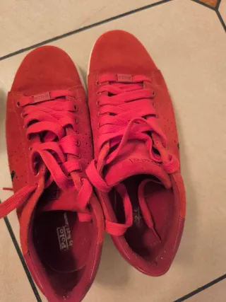 Scarpe rosse Polo Ralph Lauren Tg 41