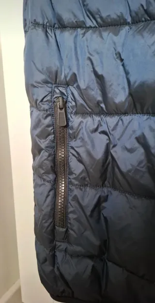 Chaleco acolchado Mango azul hombre