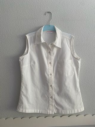 Lote 6 blusas S/M verde y rojo