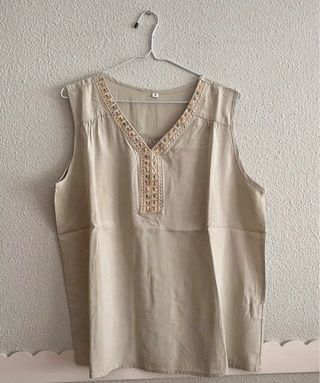 Lote 6 blusas S/M verde y rojo