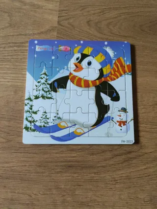 6 Puzzles Madera Infantiles 2€