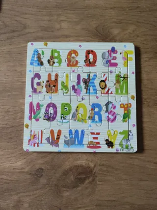 6 Puzzles Madera Infantiles 2€