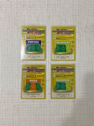 Pack Leyendas 11/12:Messi, CR7, Iniesta y Casillas