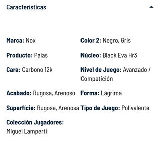 Pala Padel NOX ML10 BAHIA