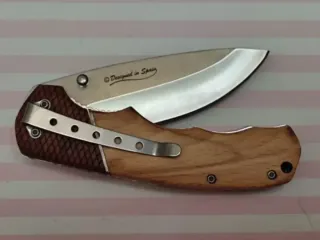 NOVEDAD! JABALI MADERA CON CLIP + FUNDA DE REGALO