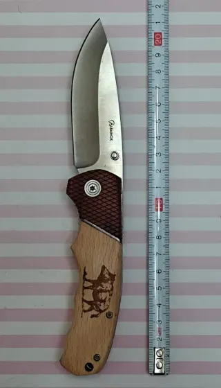 NOVEDAD! JABALI MADERA CON CLIP + FUNDA DE REGALO