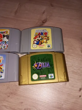 Lote 4 Juegos Nintendo 64