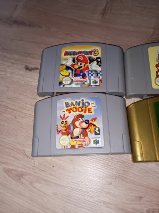 Lote 4 Juegos Nintendo 64