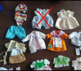 Lote Ropa Muñecas Barriguitas