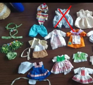 Lote Ropa Muñecas Barriguitas