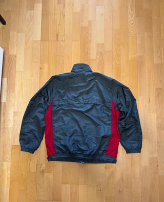 Chaqueta Adidas Gris y Roja