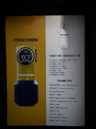 Tattoo Pen Poseidon.