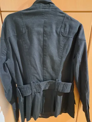 Cazadora negra mujer talla L